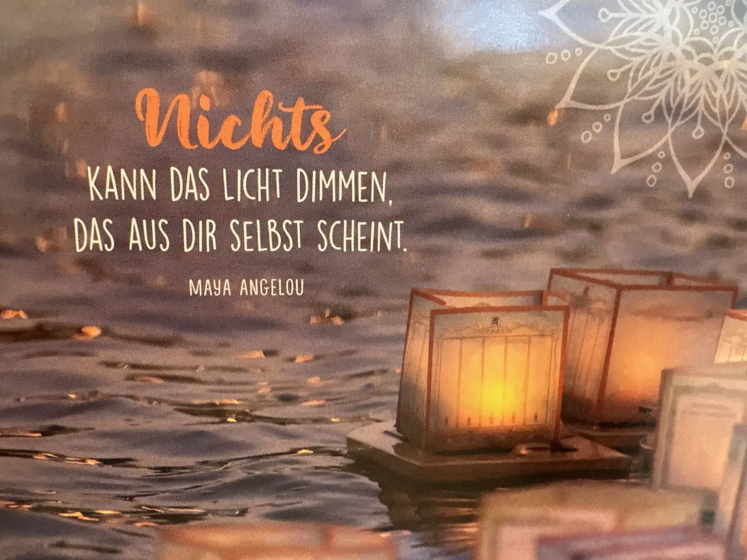 Nadia Marxhausen Yogalehrerin, Zitat